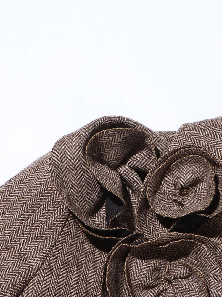 Floral Appliques Blazer