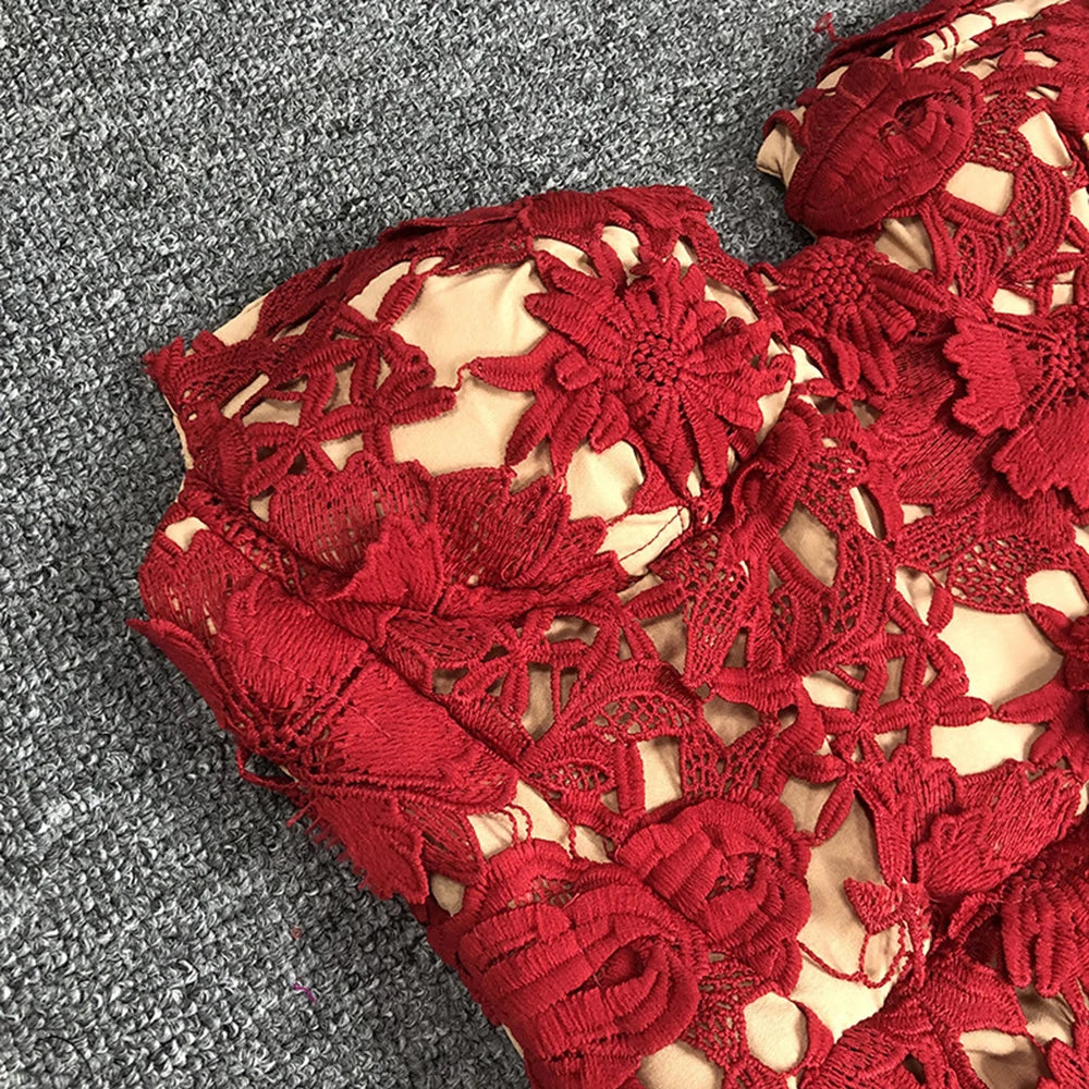 Off Shoulder Sleeveless Floral Dress