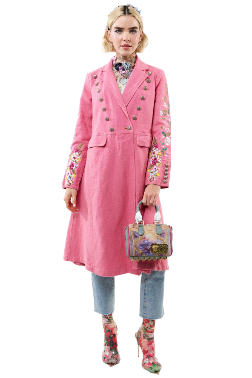 Pink City Coat