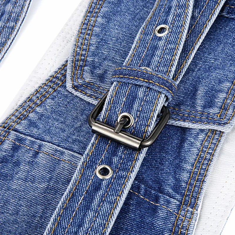 Denim Waist  Buckle Belt