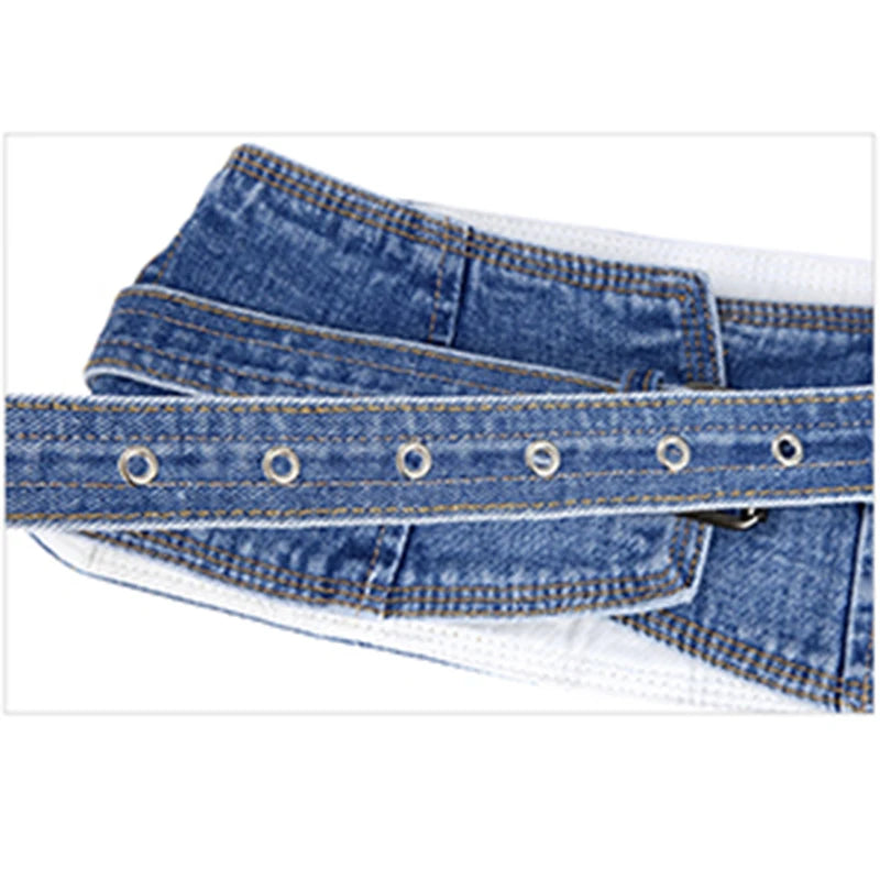 Denim Waist  Buckle Belt