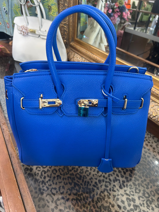 Royal Blue Handbag