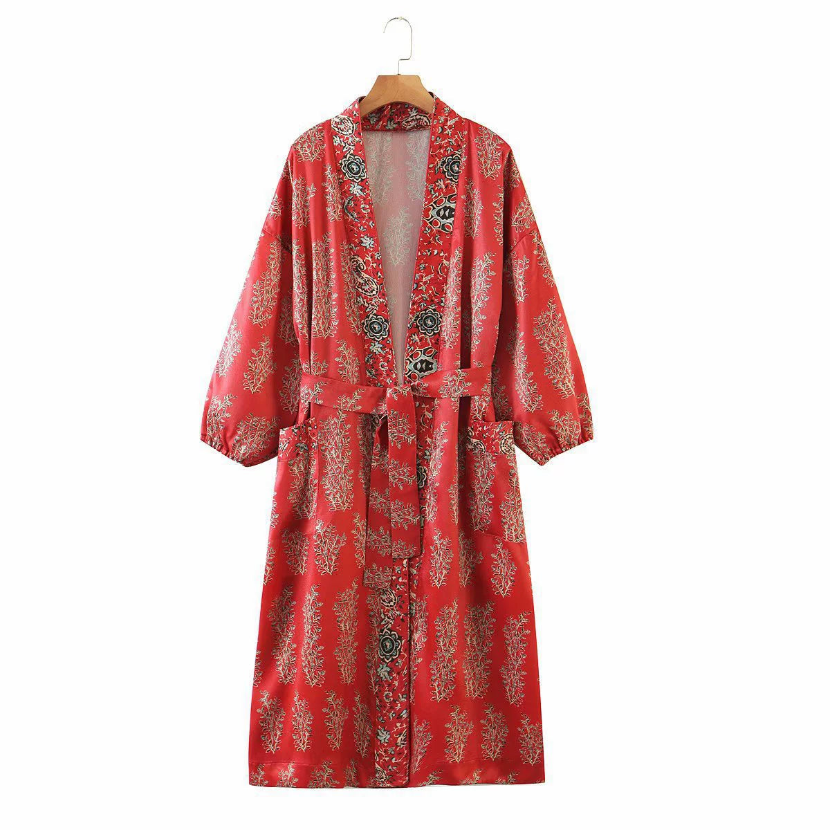Print Long Kimono