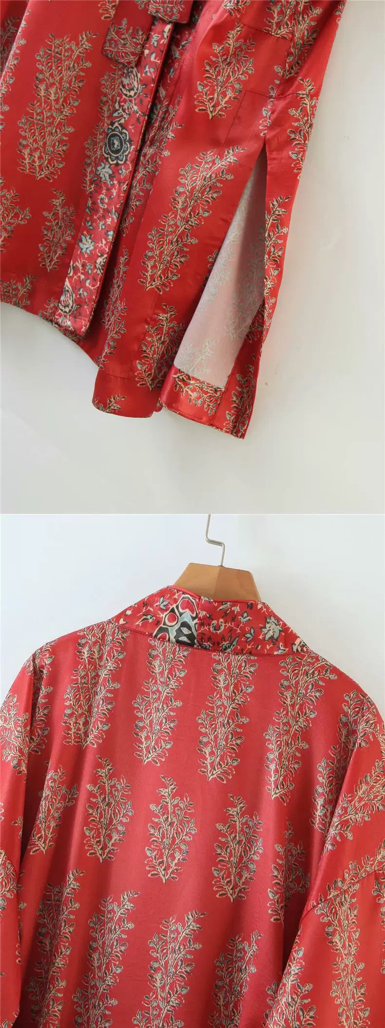 Print Long Kimono