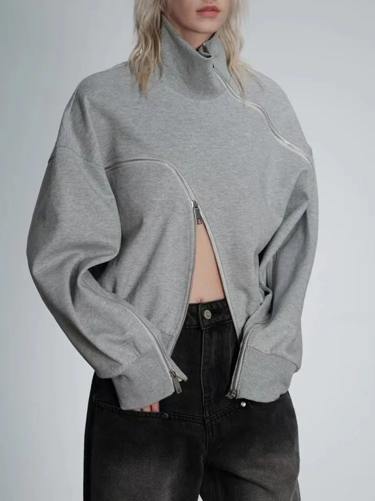 Turtleneck Minimalist Sweatshirt