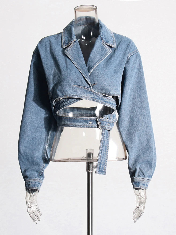 Denim Long Sleeve Jacket