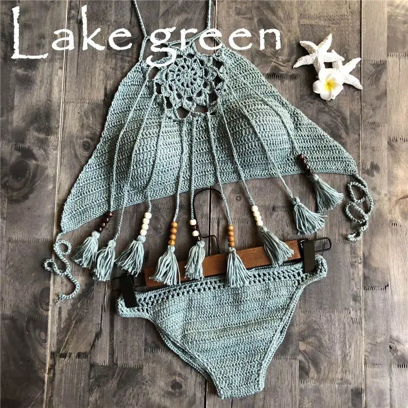 Crochet Knitted Swimwear