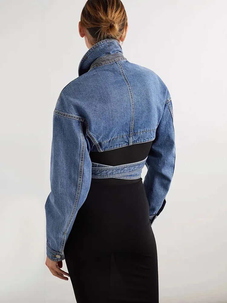 Denim Long Sleeve Jacket