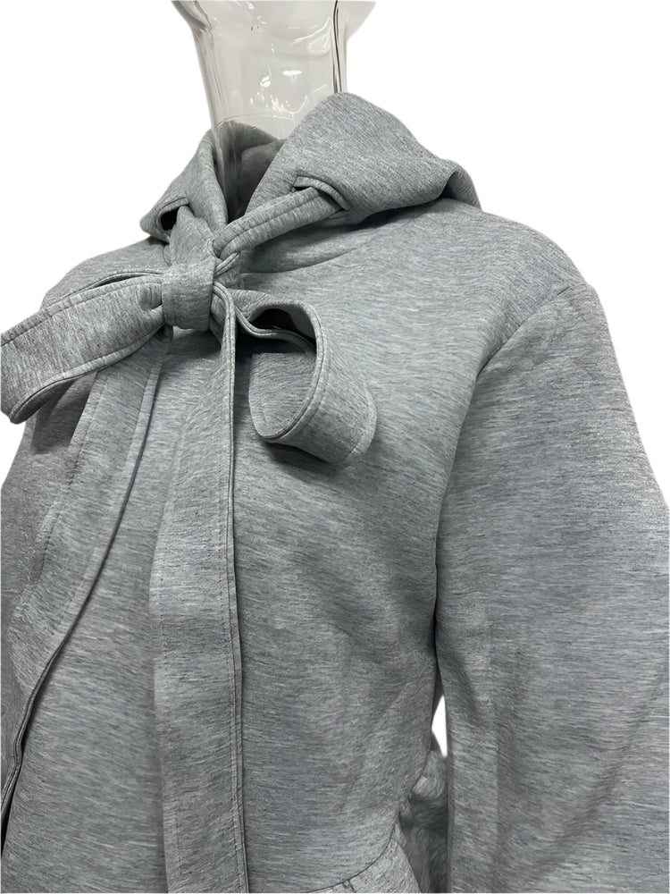 Detachable Hooded Sweatshirt