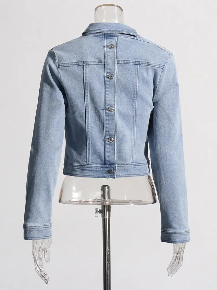 Irregular Denim Jacket