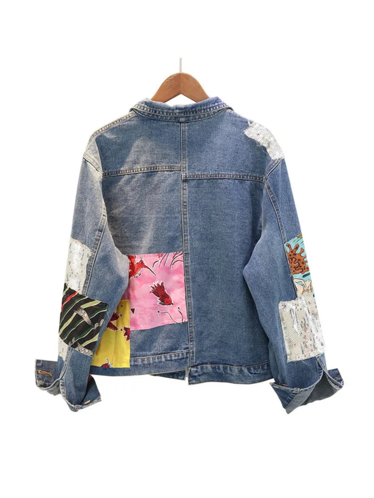 Denim Embroidery Jacket