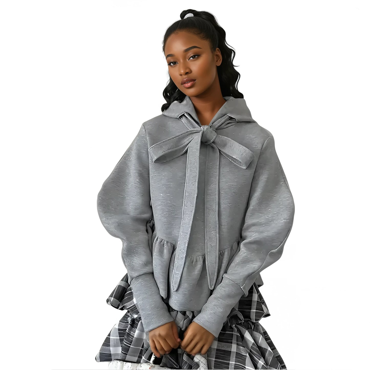 Detachable Hooded Sweatshirt