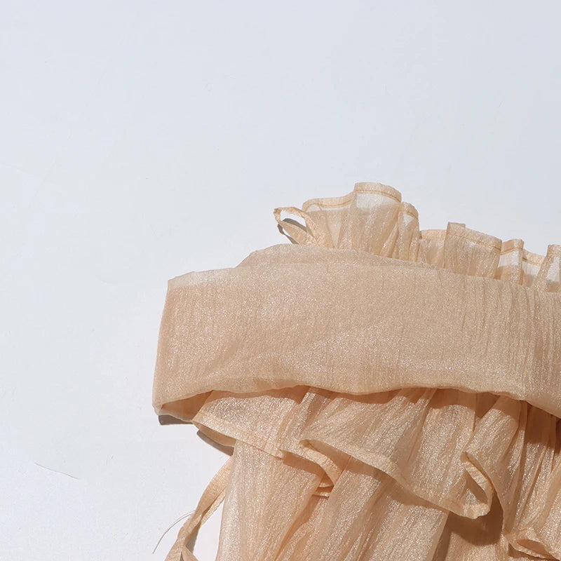 Off Shoulder Loose Lace Up Blouse