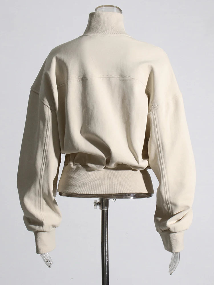 Turtleneck Minimalist Sweatshirt