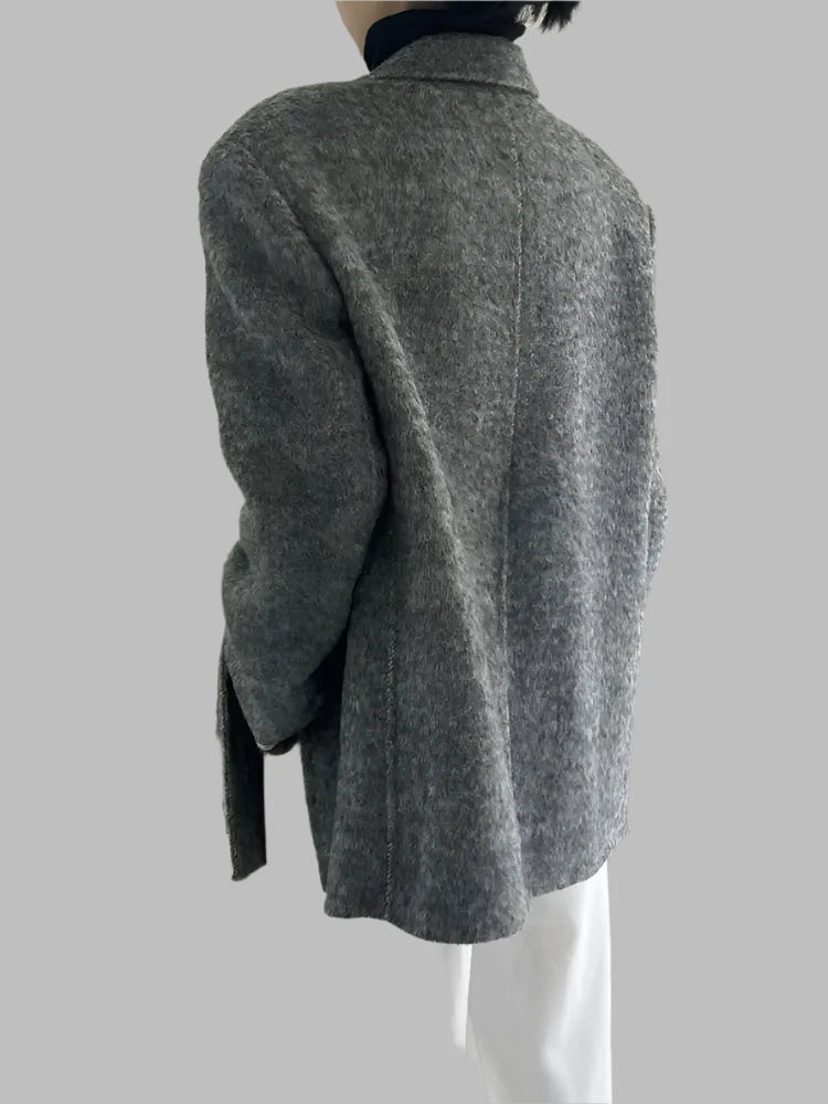 Woolen Handmade Short Blazer