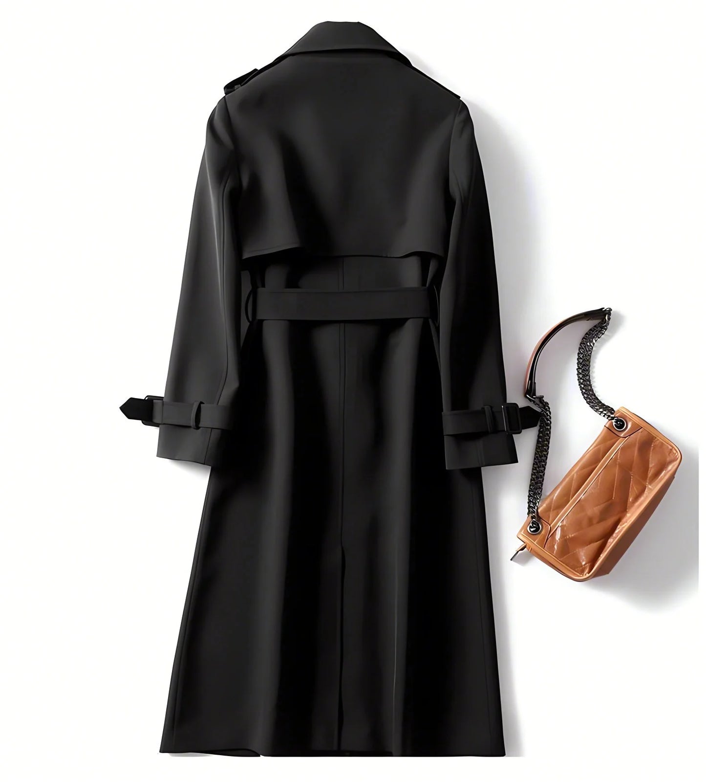 Mid-Length Trench Coat