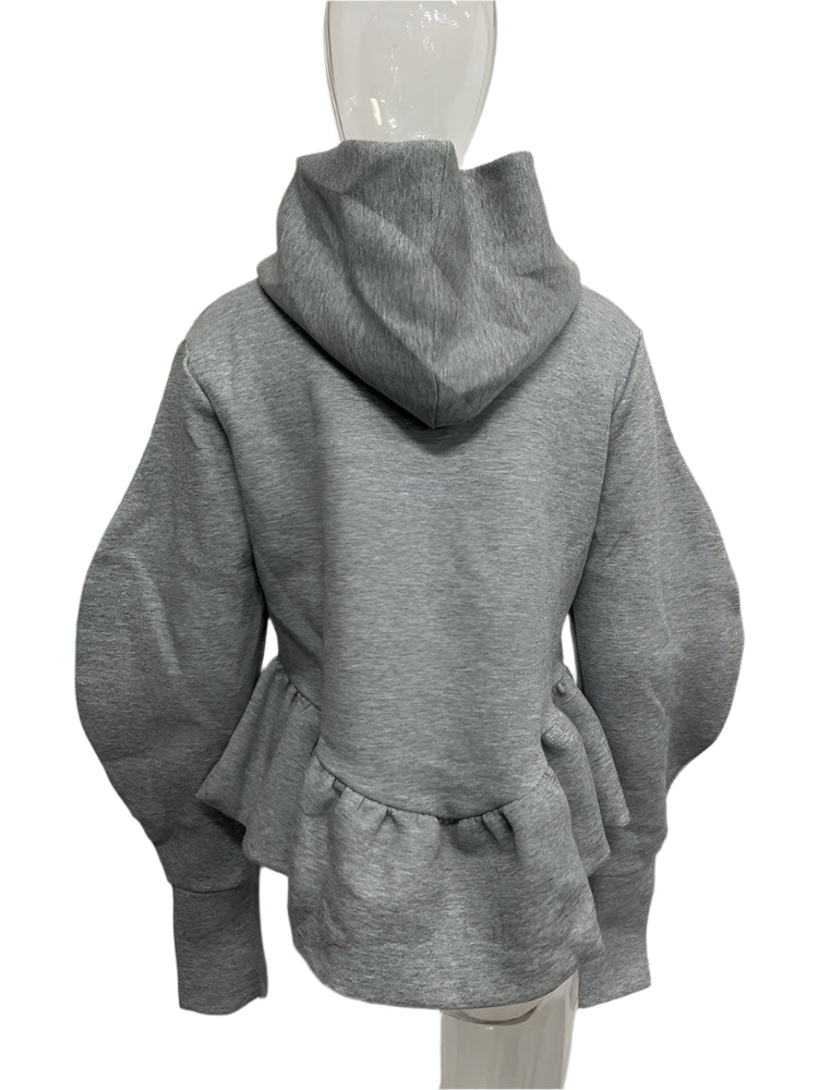 Detachable Hooded Sweatshirt