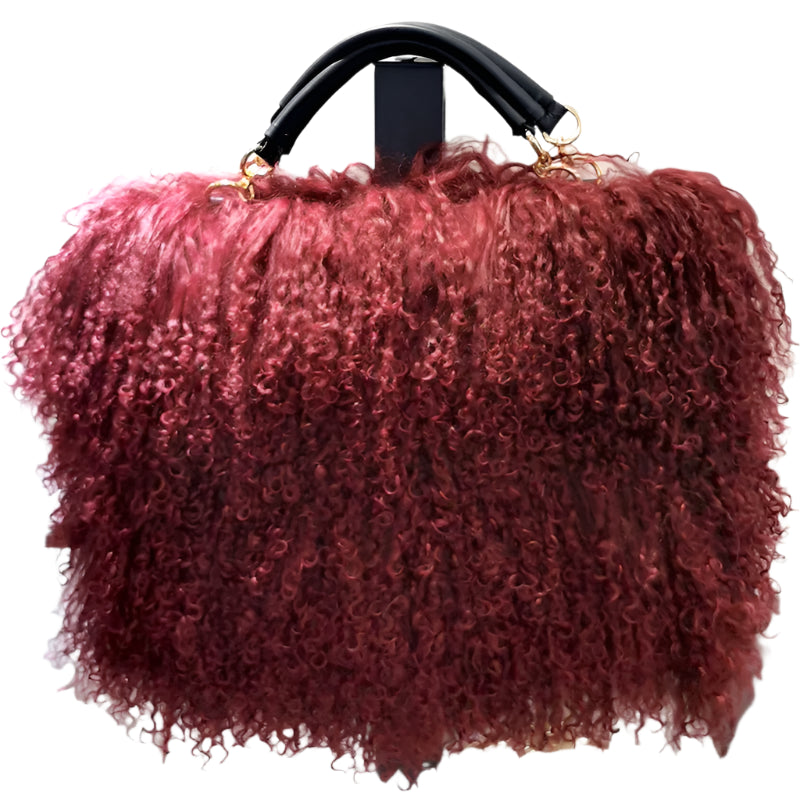 Real Fur Chain Shoulder Bag