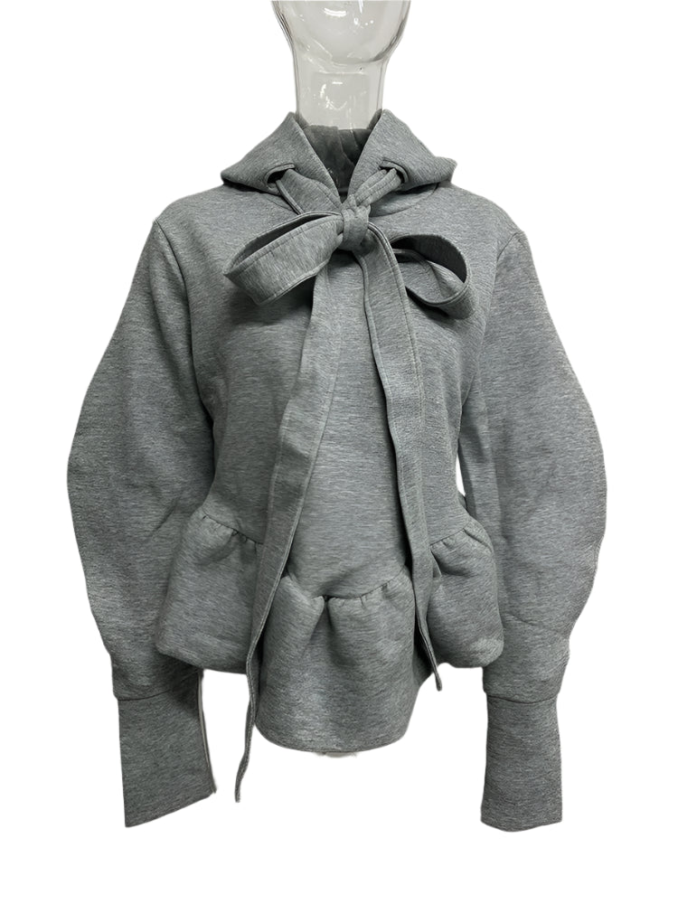 Detachable Hooded Sweatshirt