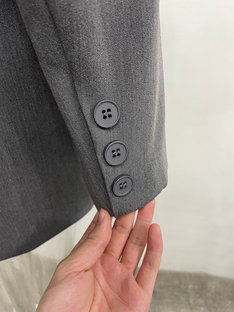 Back Button Blazer