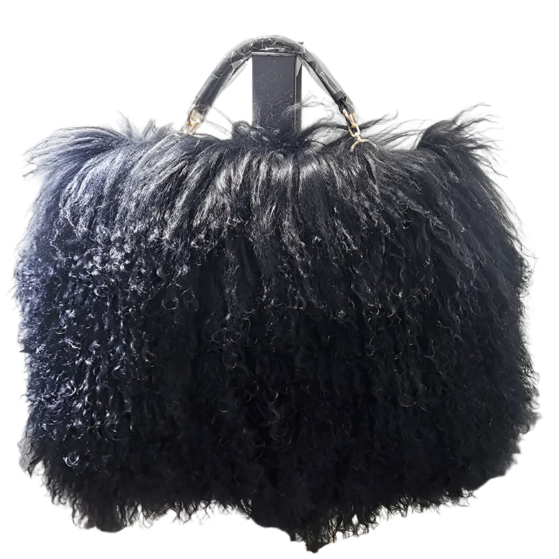 Real Fur Chain Shoulder Bag