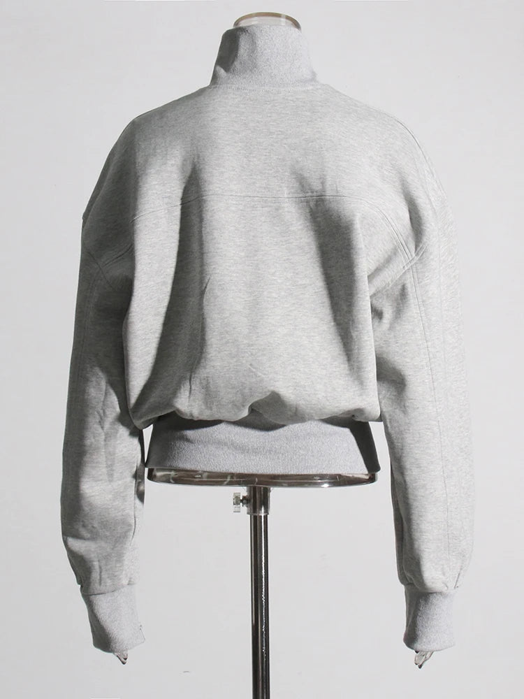 Turtleneck Minimalist Sweatshirt