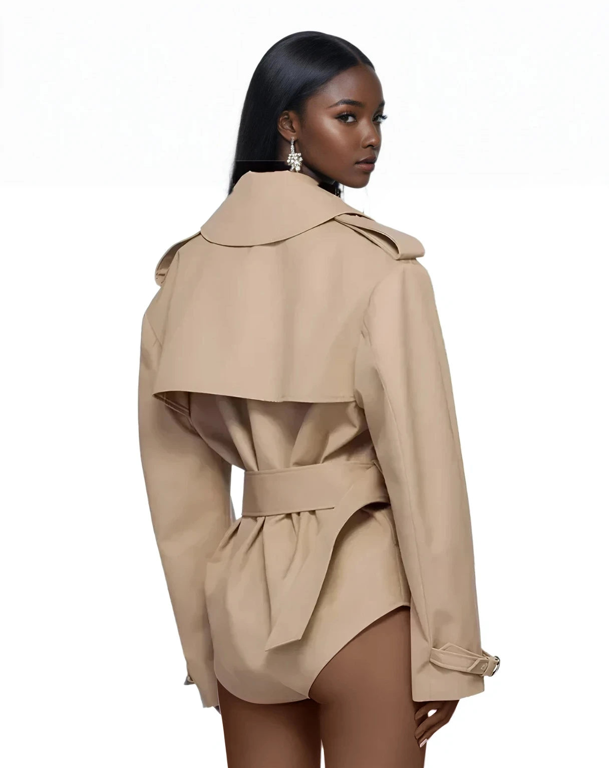 Trench Coat Body Suit