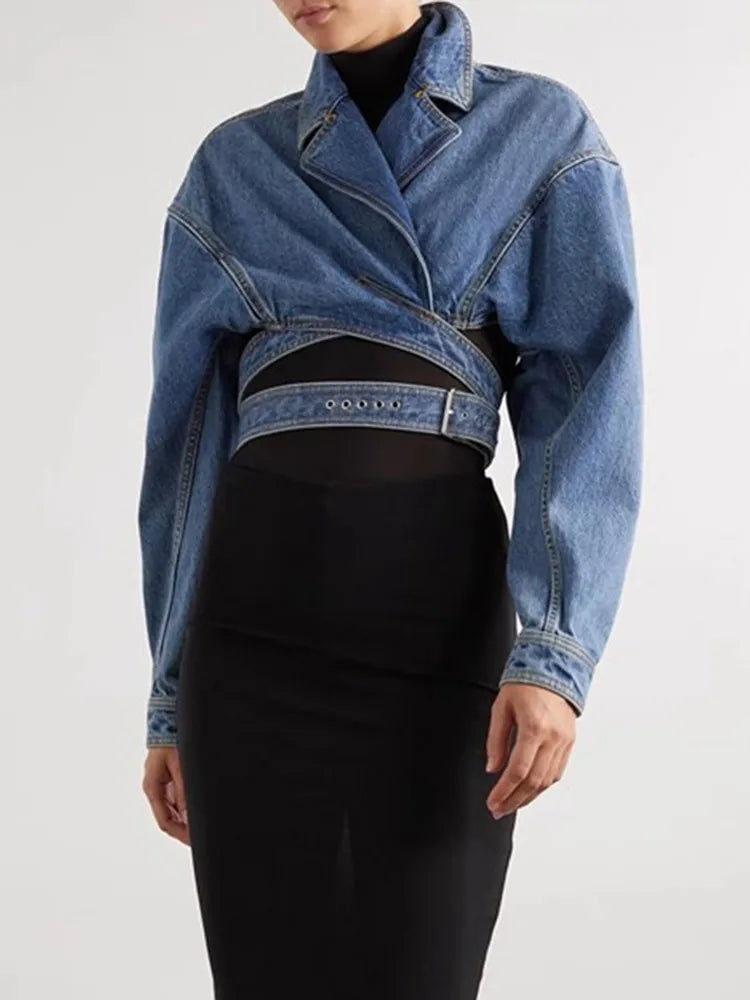 Denim Long Sleeve Jacket