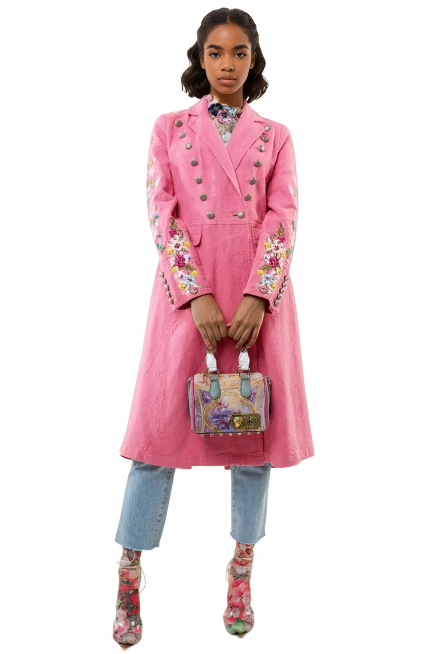 Pink City Coat