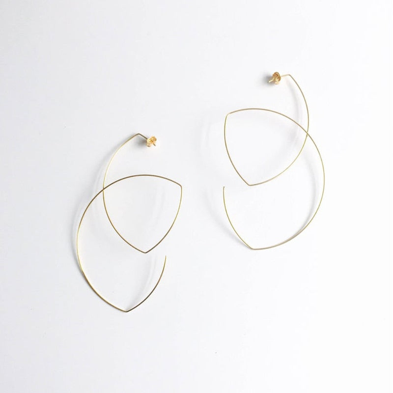 handmade loop earrings