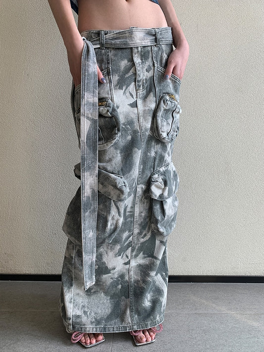 Camouflage Vintage Skirt