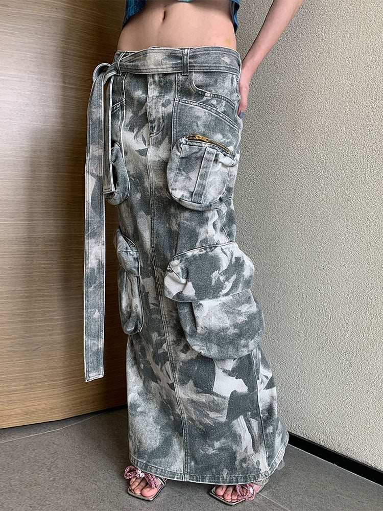 Camouflage Vintage Skirt