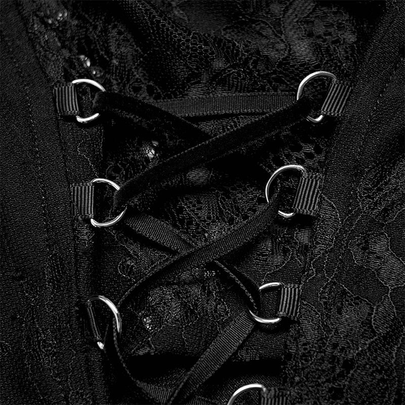 gothic lace blouse