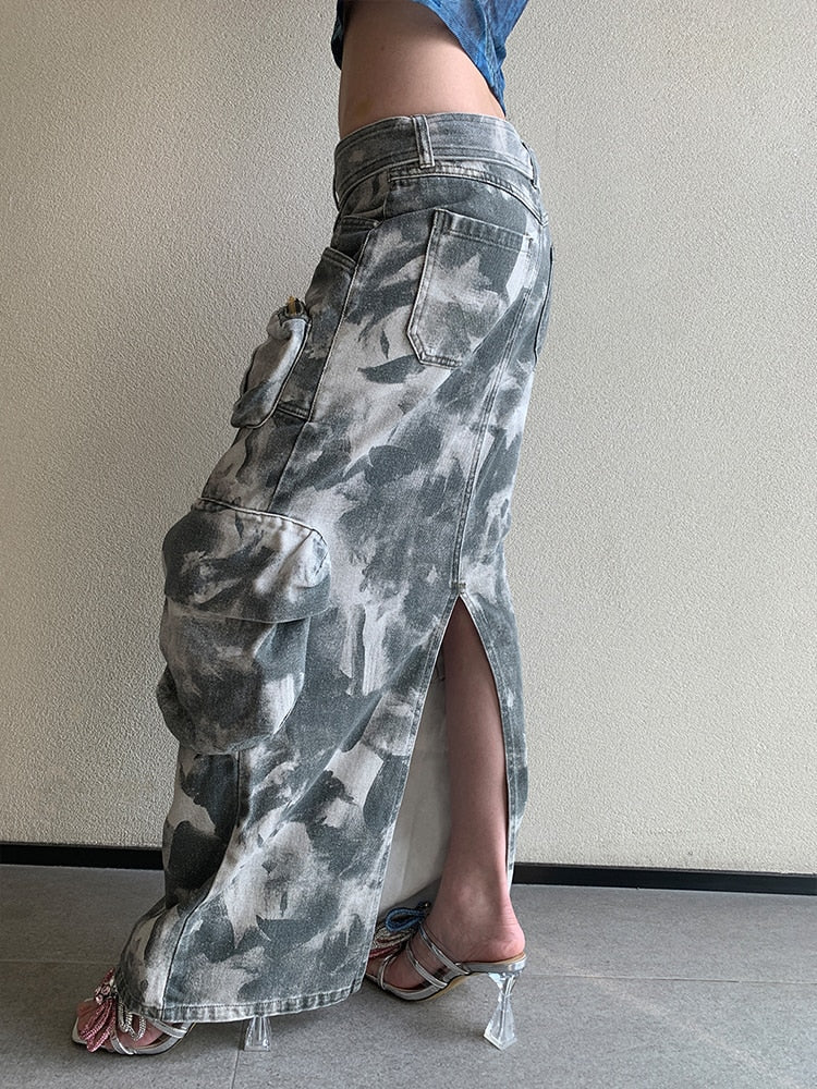 Camouflage Vintage Skirt