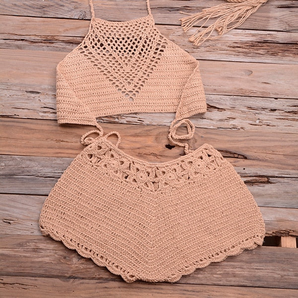 handmade crochet bikini set