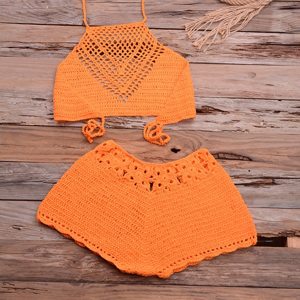 handmade crochet bikini set