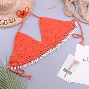 Crochet Knitting Woven Beachwear